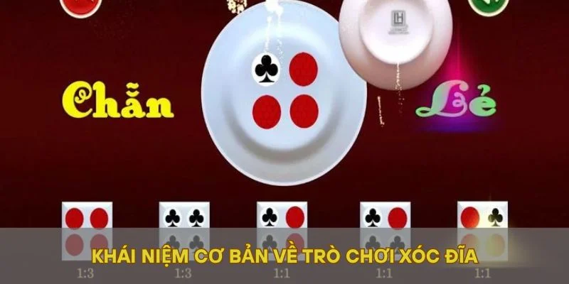 Khái niệm cơ bản về trò chơi xóc đĩa